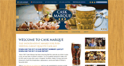 Desktop Screenshot of cask-marque.co.uk